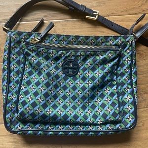 Tory Burch Nylon Swingback Crossbody